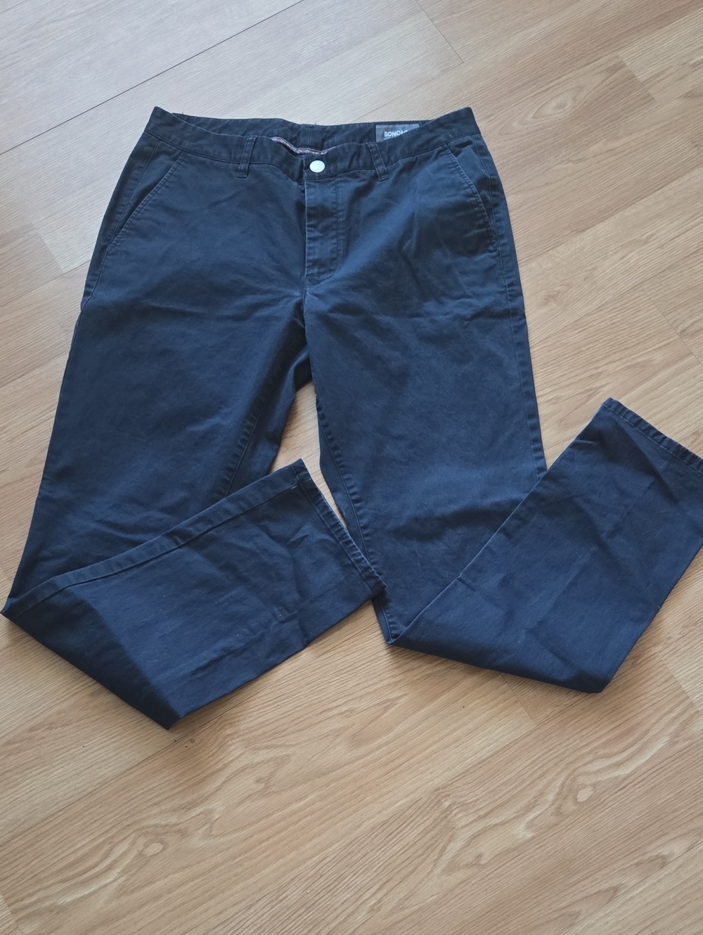 Bonobos Navy Blue Slim Pants
